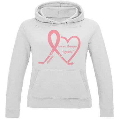 Ladies Hoodie PINKTOBER STRONGER TOGETHER