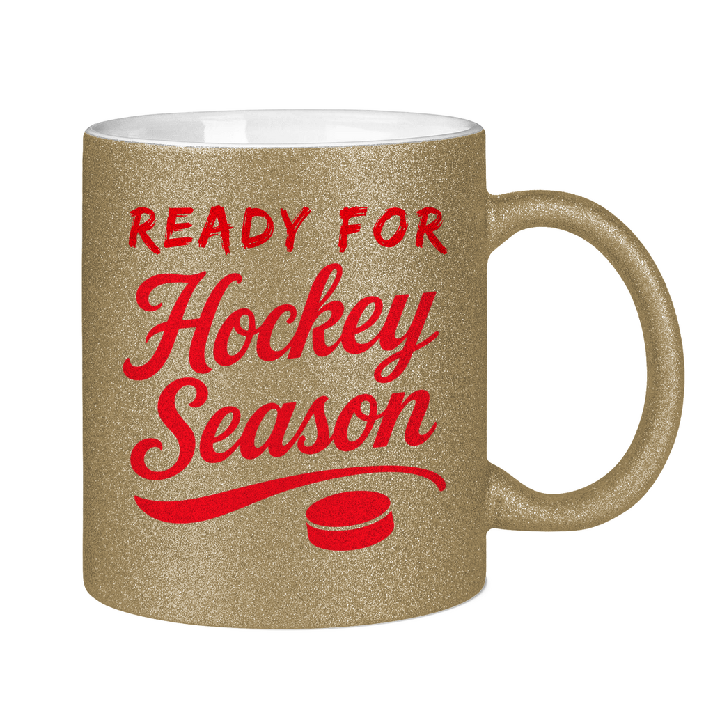 Glitzertasse READY FOR HOCKEY SEASON