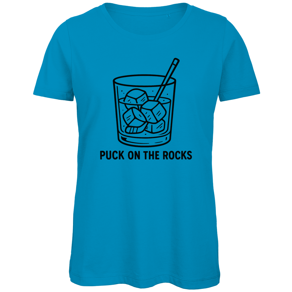 Ladies T-Shirt PUCK ON THE ROCKS