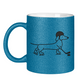 Glitzertasse HOCKEY DACKEL