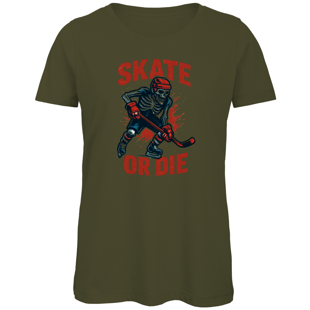 Ladies T-Shirt HALLOWEEN SKATE OR DIE