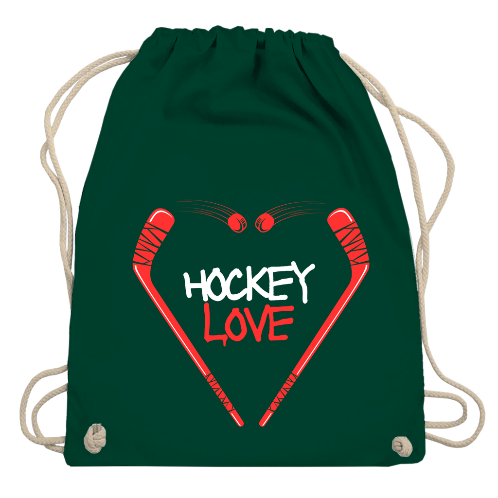Turnbeutel HOCKEYLOVE STICKHEART