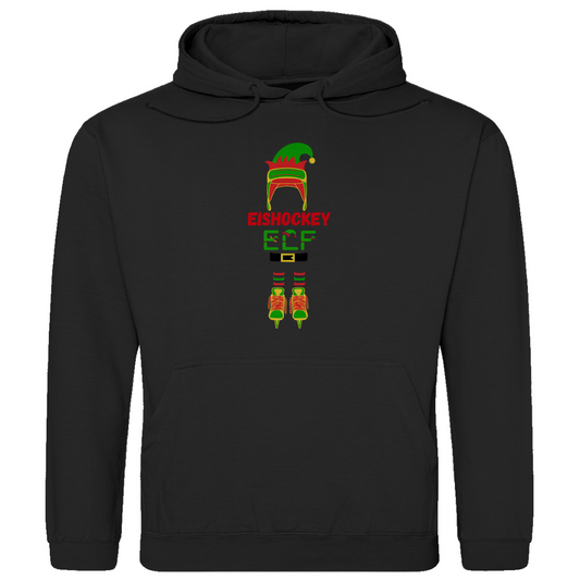 Unisex Hoodie HOCKEY ELF - personalisierbar -