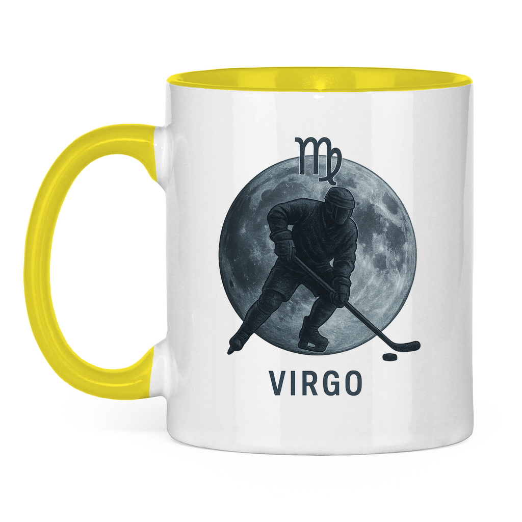 Tasse zweifarbig STERNZEICHEN VIRGO / JUNGFRAU