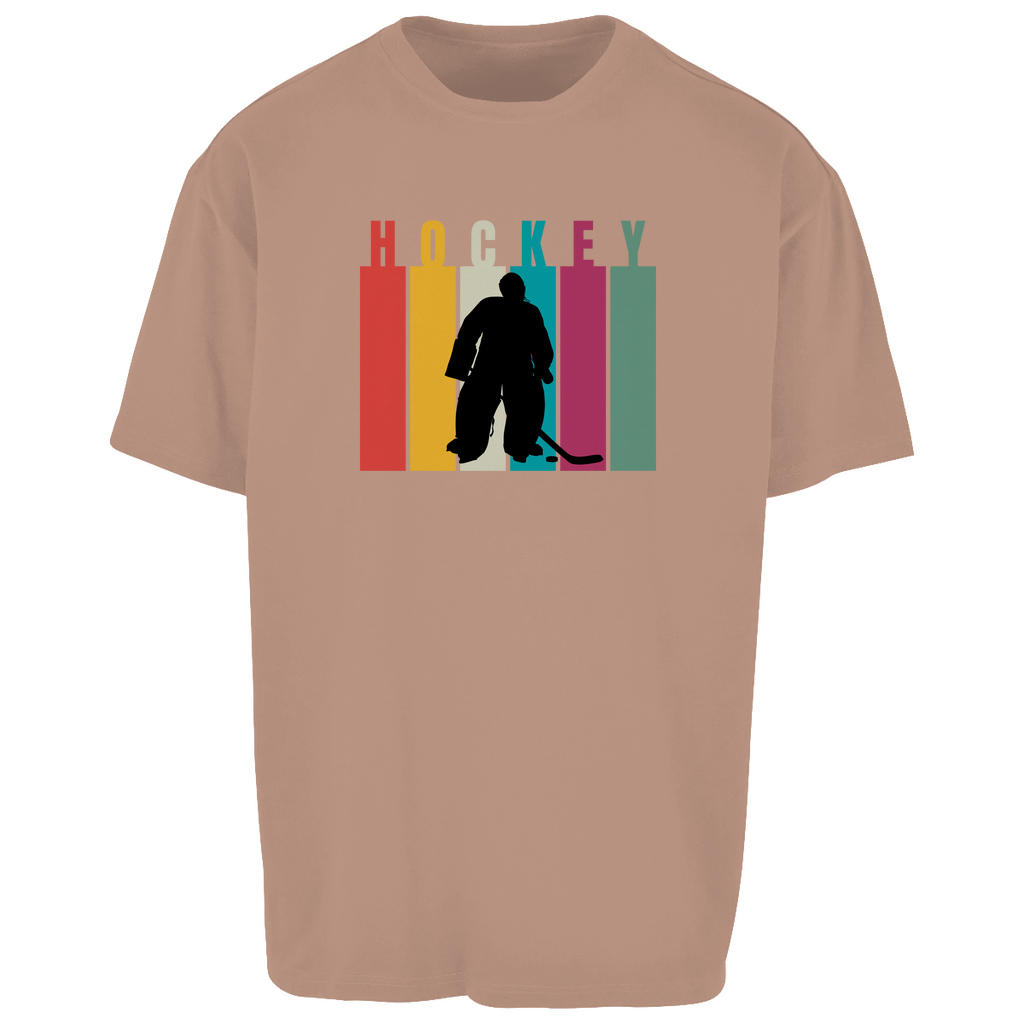Oversize T-Shirt COLOURFUL HOCKEY GOALIE