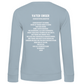 Ladies Sweatshirt VATER UNSER SPIELER (back)