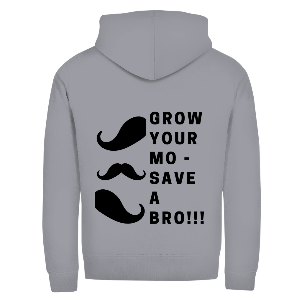 Unisex Zipper GROW YOUR MO