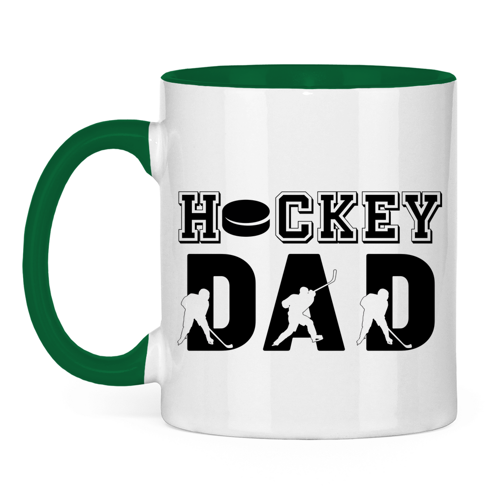Tasse zweifarbig HOCKEYDAD SPIELER