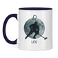 Tasse zweifarbig STERNZEICHEN LEO / LÖWE