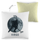 Kopfkissen zweifarbig STERNZEICHEN VIRGO / JUNGFRAU