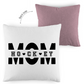 Kopfkissen zweifarbig HOCKEYMOM