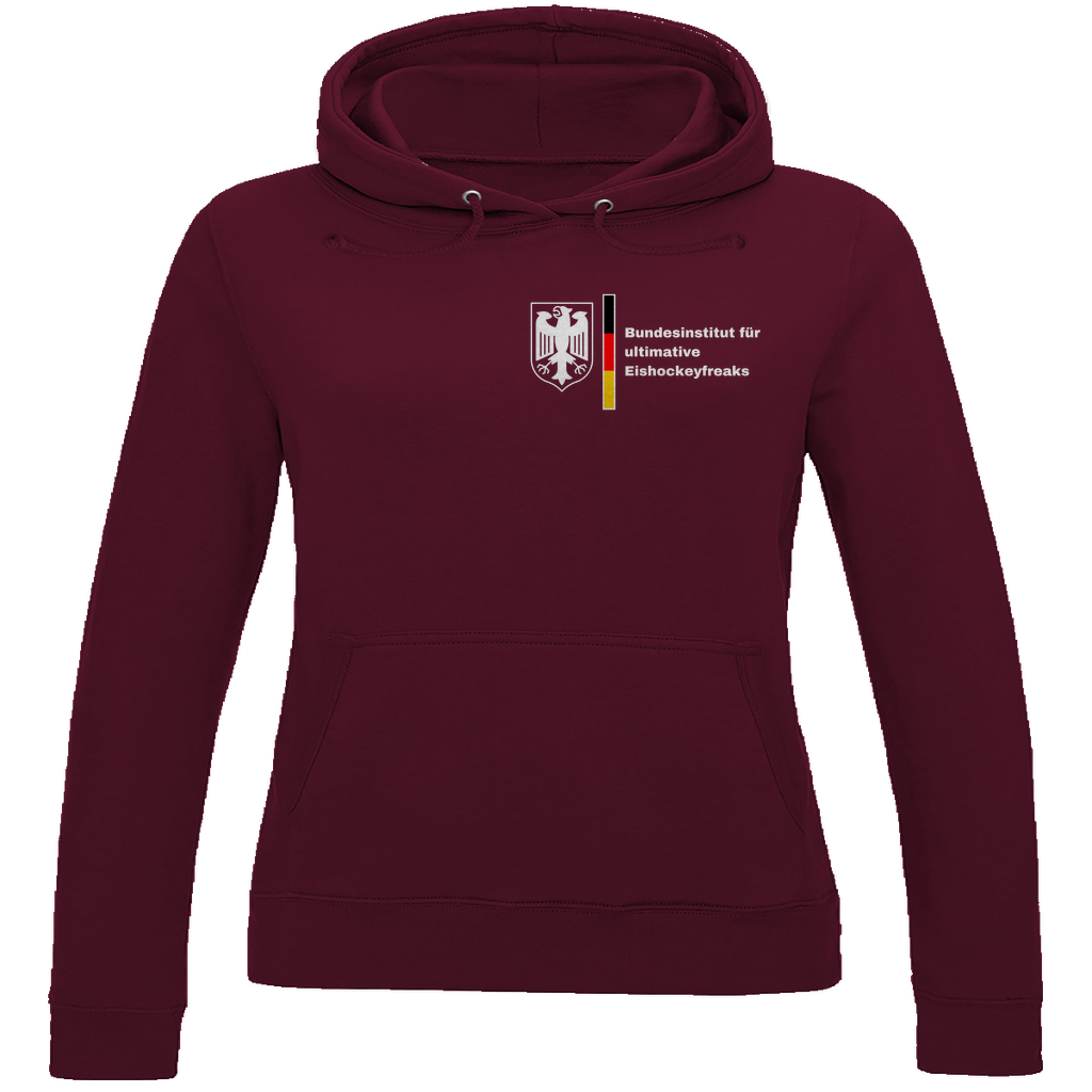 Ladies Hoodie BUNDESINSTITUT HOCKEYFREAKS