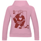 Ladies Hoodie  HOCKEY HERZKÖNIGIN (front&back)