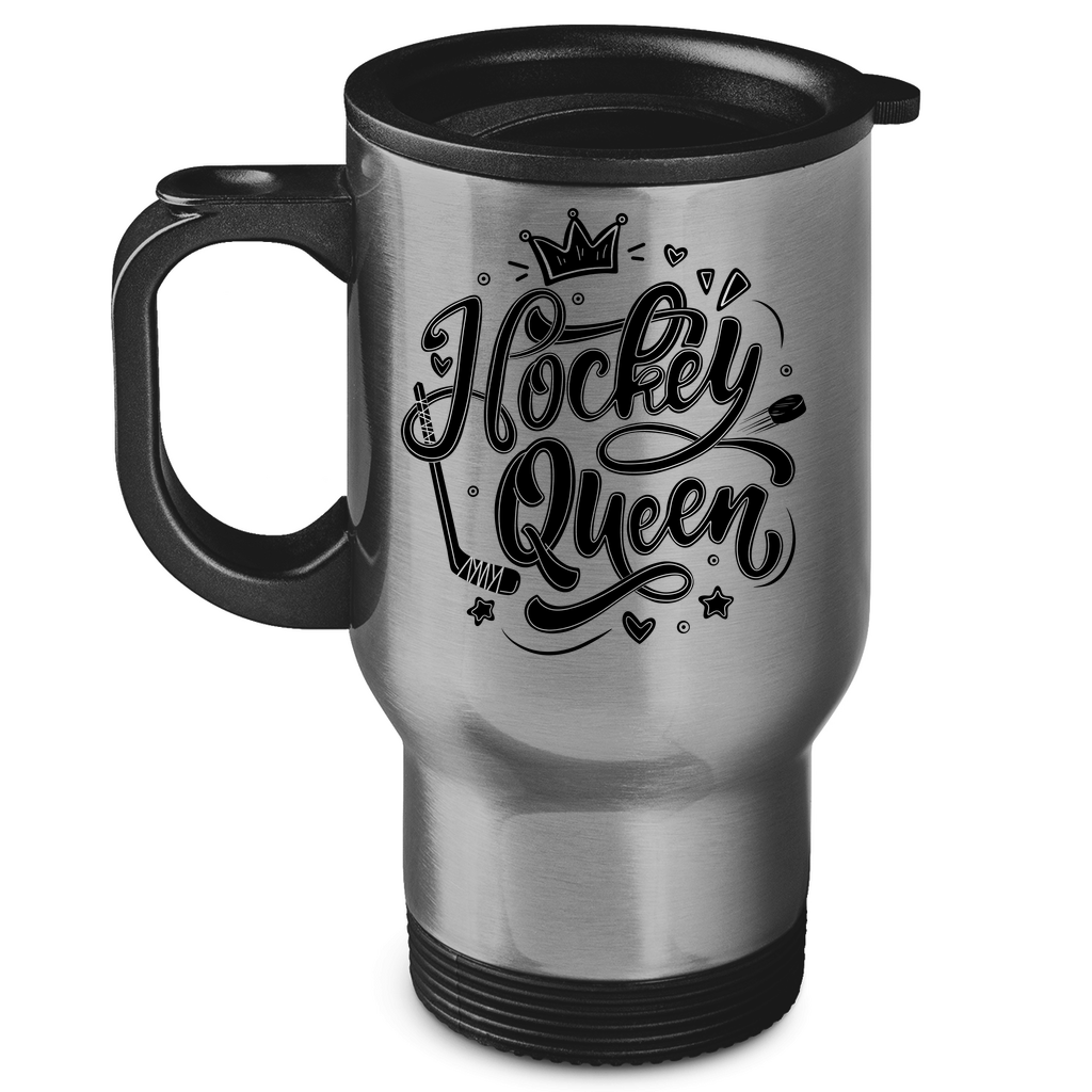 Edelstahl-Thermobecher HOCKEYQUEEN II