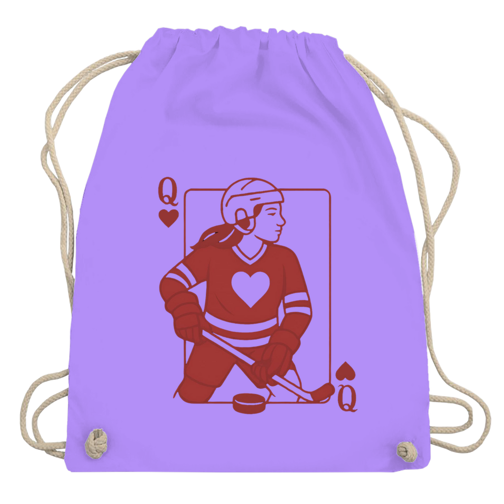 Turnbeutel HOCKEY HERZKÖNIGIN