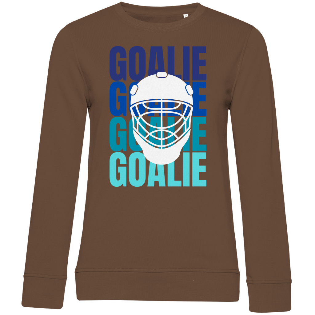 Ladies Sweatshirt GOALIE MASKE