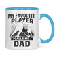 Tasse zweifarbig HOCKEYDAD FAVORITE PLAYER