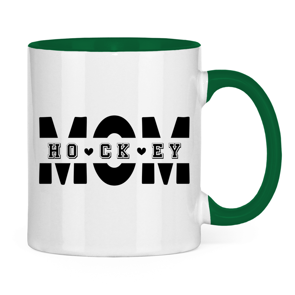Tasse zweifarbig HOCKEYMOM