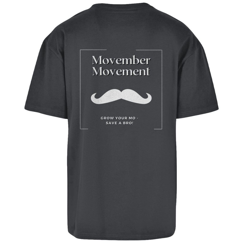 Oversize T-Shirt MOVEMBER MOVEMENT (back)