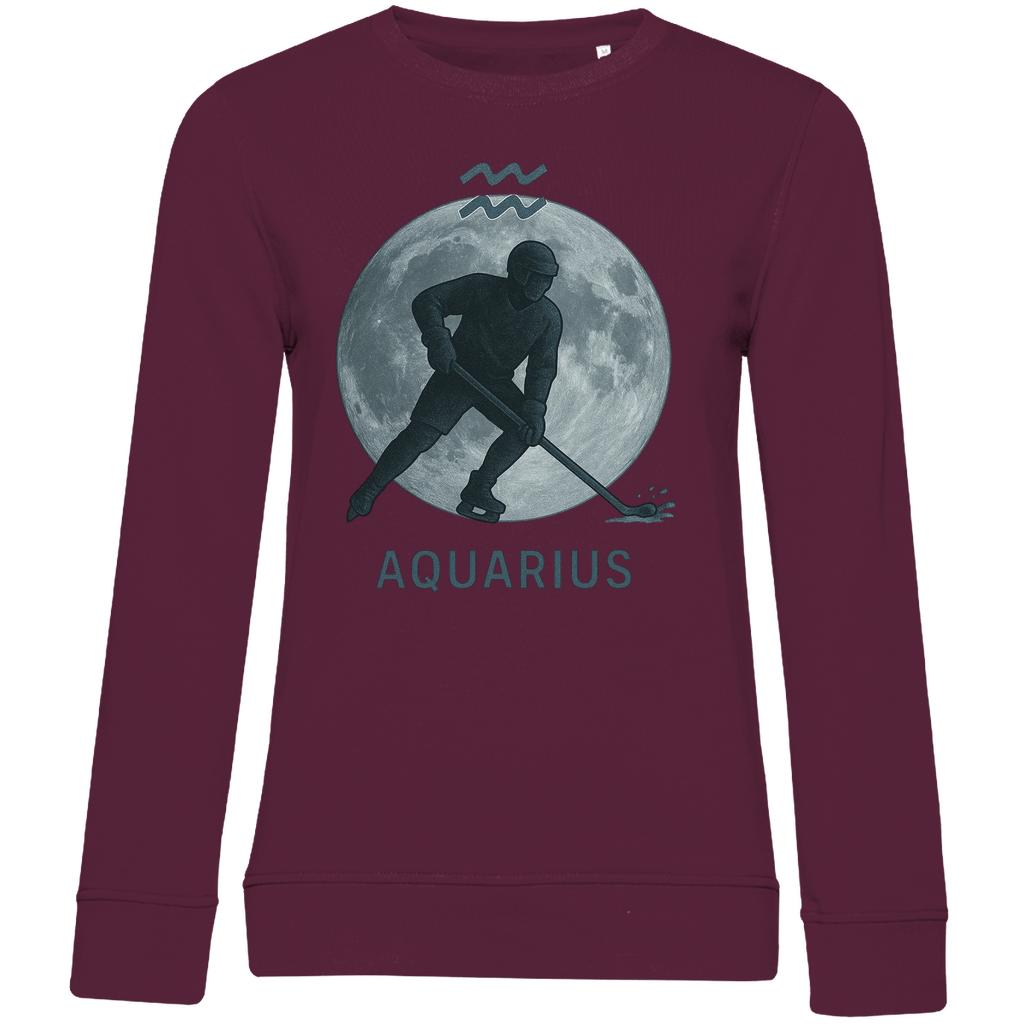 Ladies Sweatshirt STERNZEICHEN AQUARIUS / WASSERMANN
