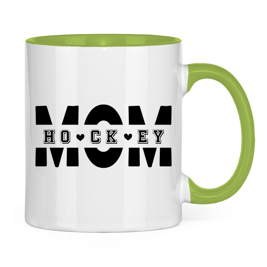 Tasse zweifarbig HOCKEYMOM