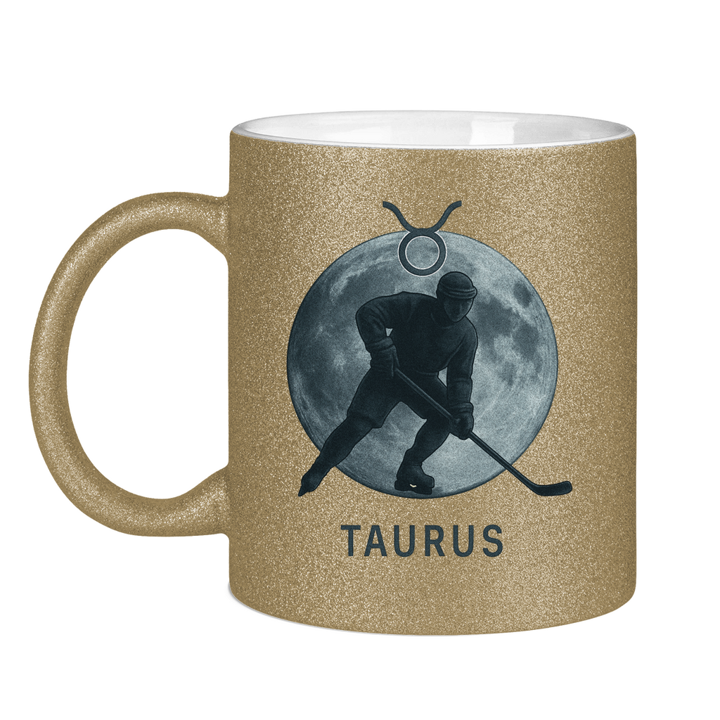 Glitzertasse STERNZEICHEN TAURUS / STIER