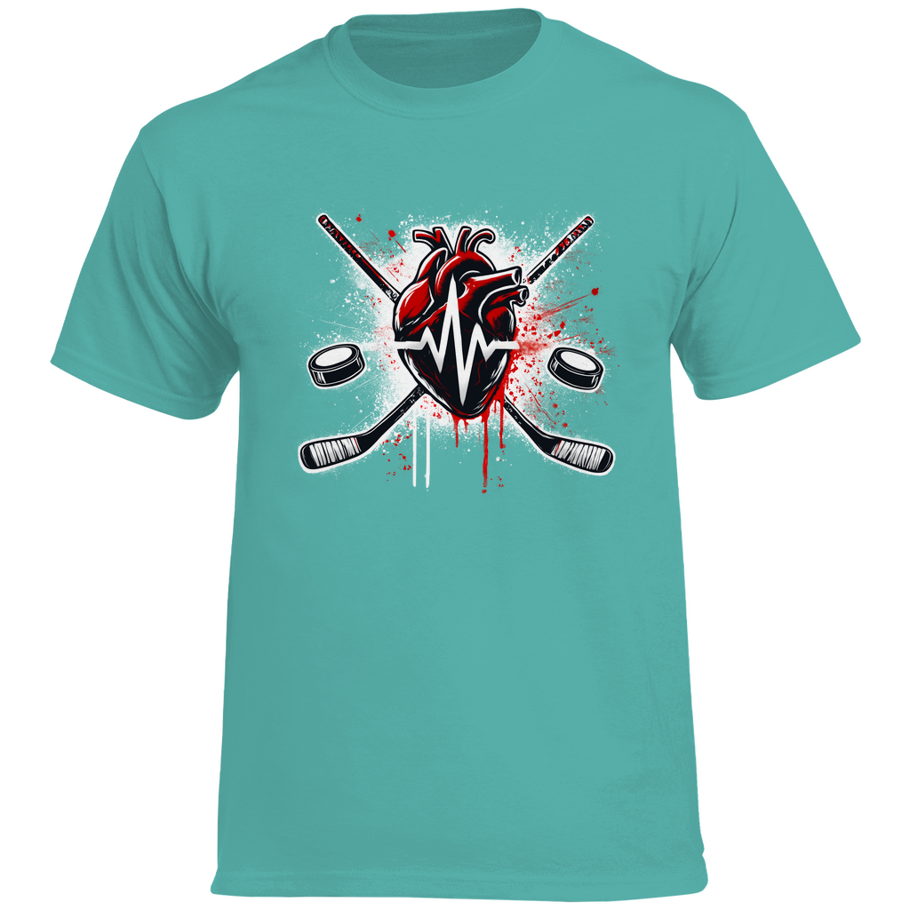 T-Shirt HOCKEY HEARTBEAT