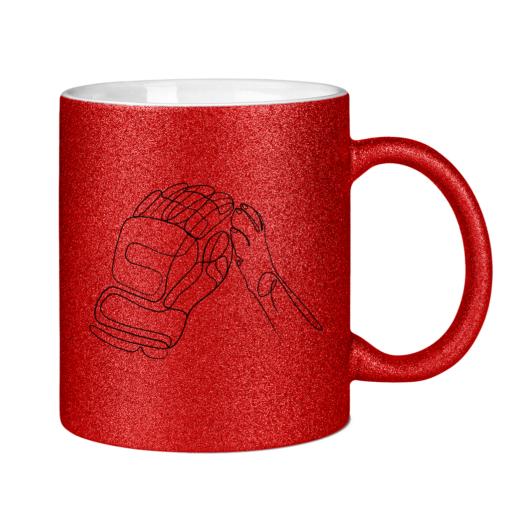 Glitzertasse GLOVE & PAW