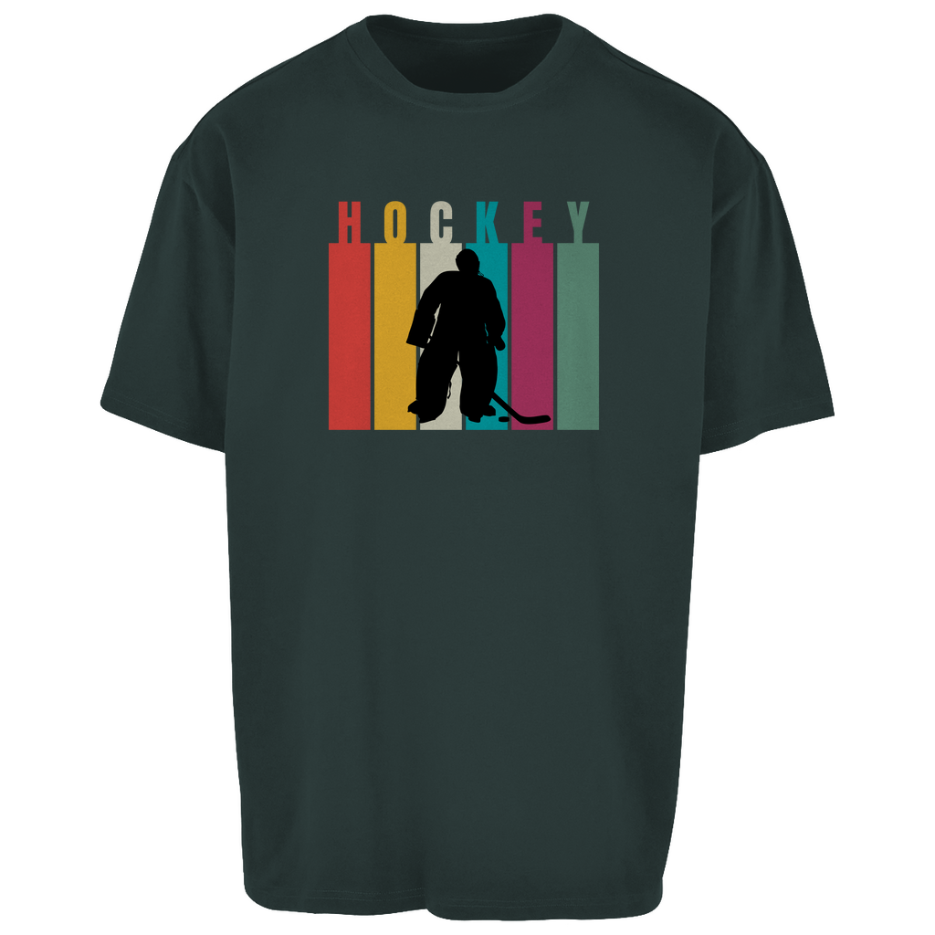 Oversize T-Shirt COLOURFUL HOCKEY GOALIE