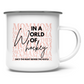 Emaille Tasse WORLD OF HOCKEY - MOM