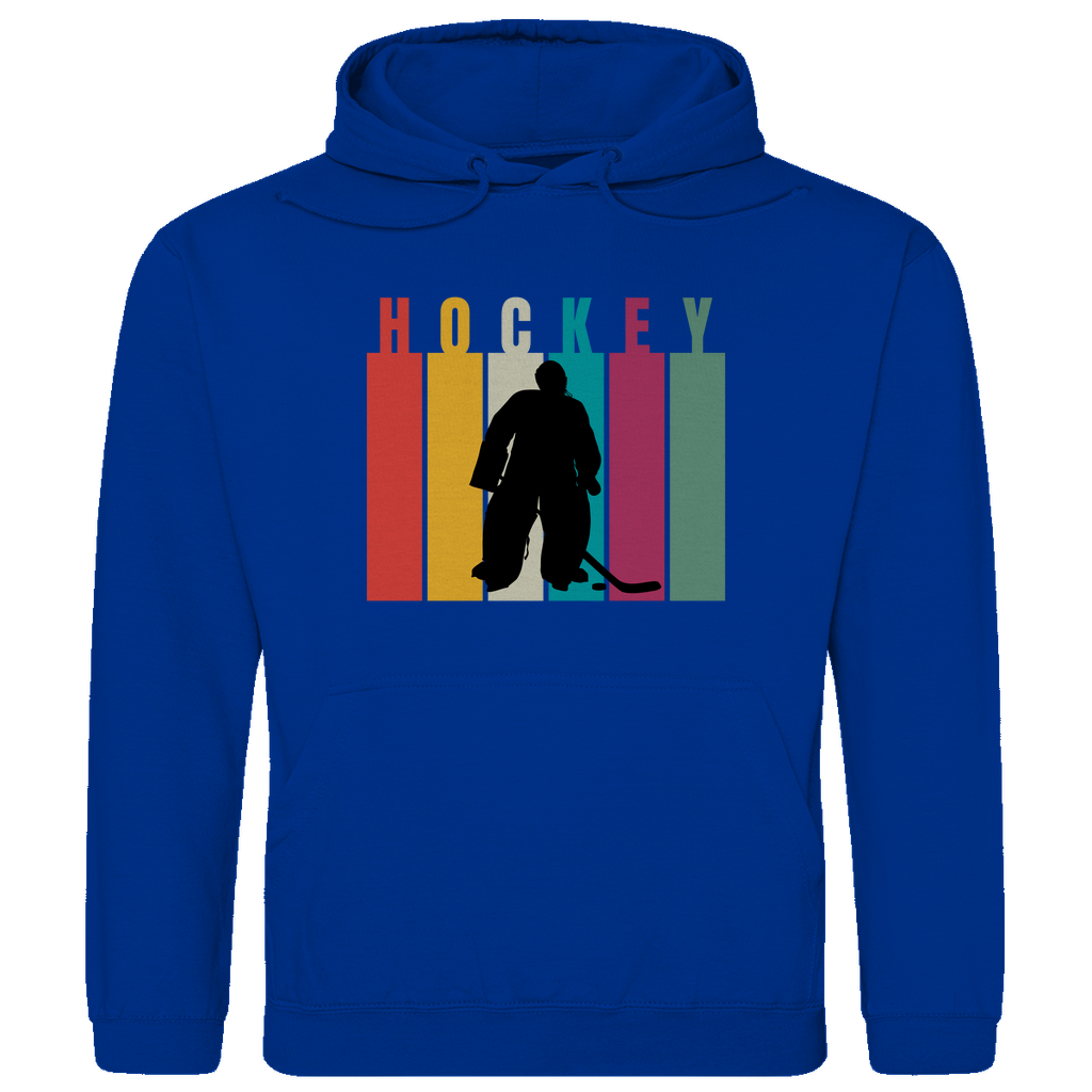 Unisex Hoodie COLOURFUL HOCKEY GOALIE