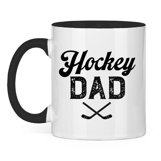 Tasse zweifarbig HOCKEYDAD