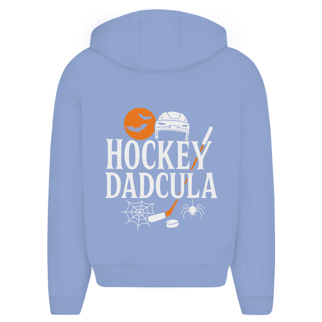 Oversize Zipper HALLOWEEN HOCKEY DADCULAR (front&back)