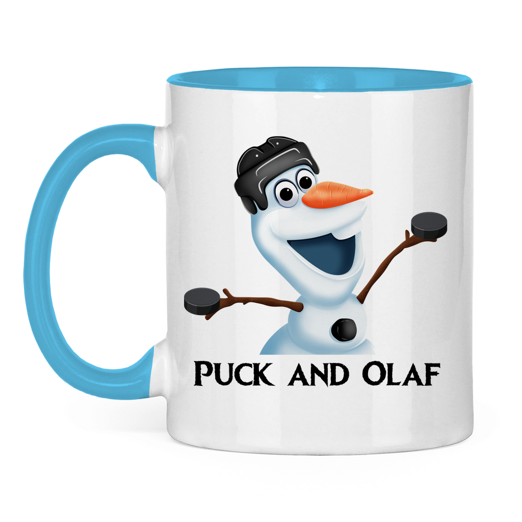 Tasse zweifarbig PUCK AND OLAF