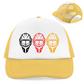 Retro Cap TEAM GOALIE MASKE SCHWARZ-ROT-GOLD