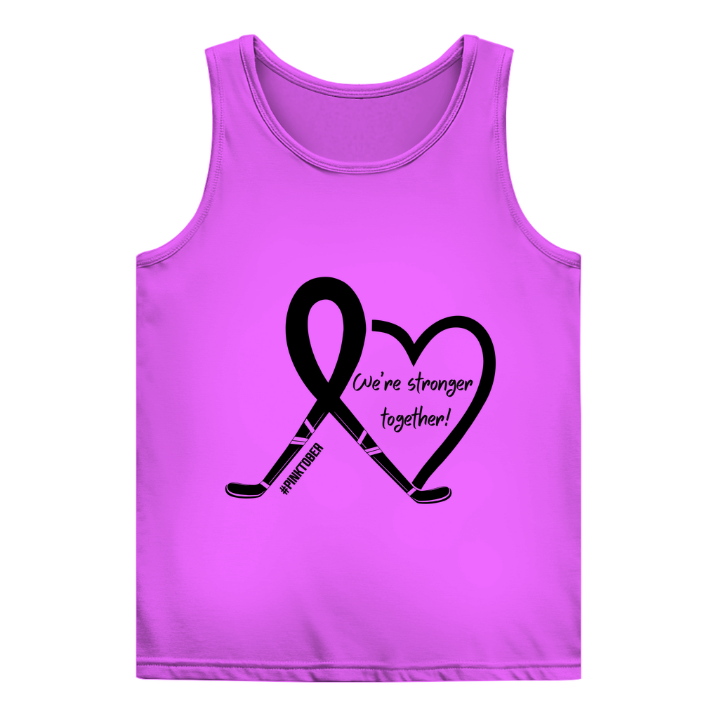 Ladies Tank Top PINKTOBER STRONGER TOGETHER