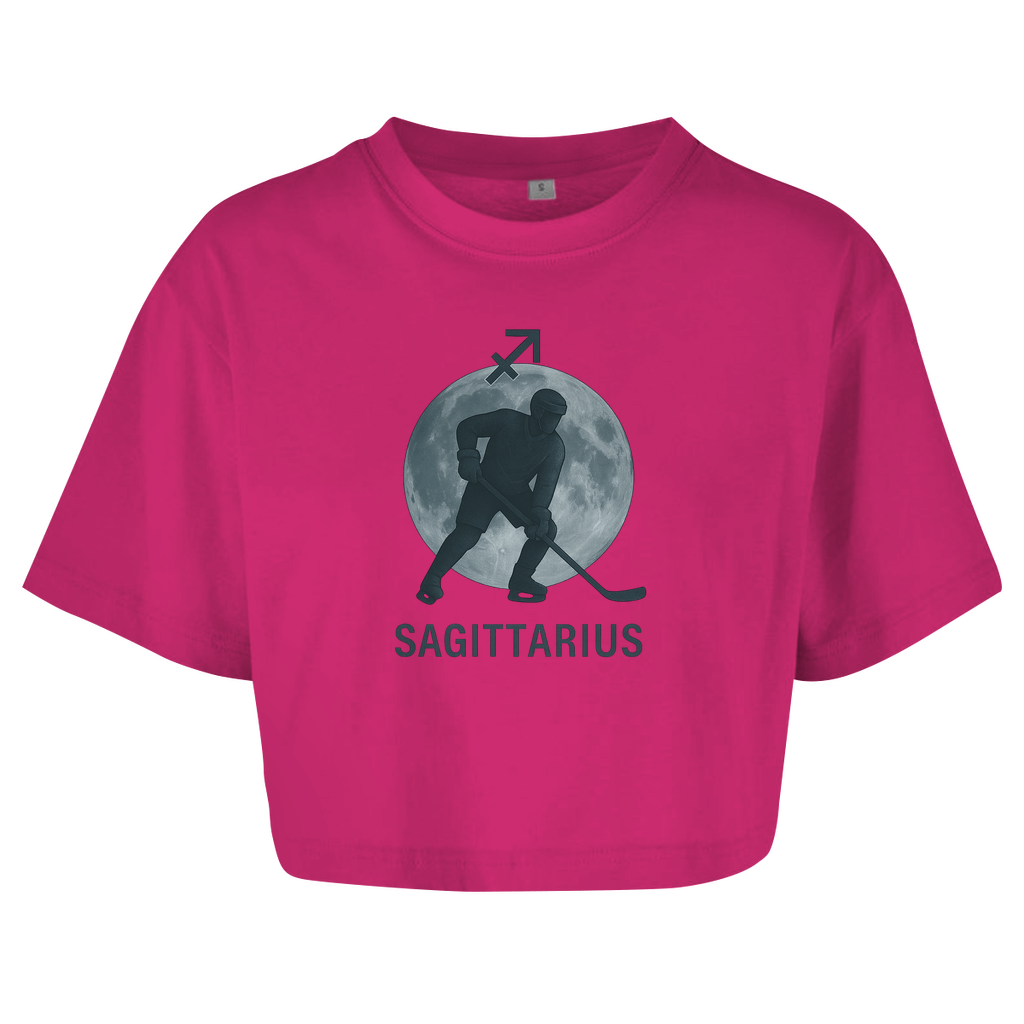 Ladies Crop Top STERNZEICHEN SAGITTARIUS  / SCHÜTZE