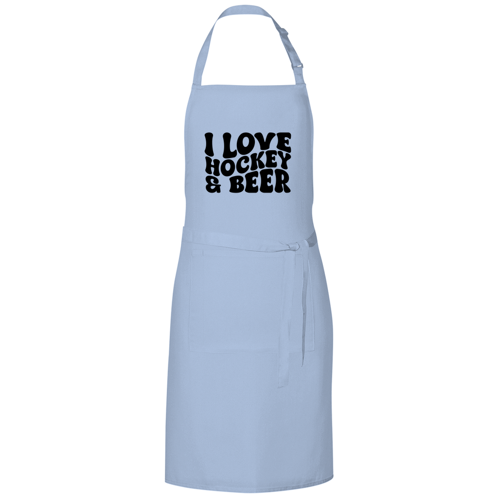 Grillschürze  I LOVE HOCKEY & BEER