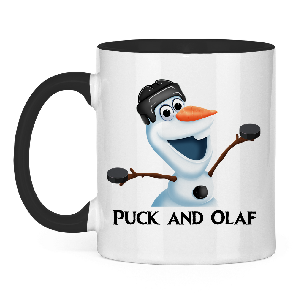 Tasse zweifarbig PUCK AND OLAF