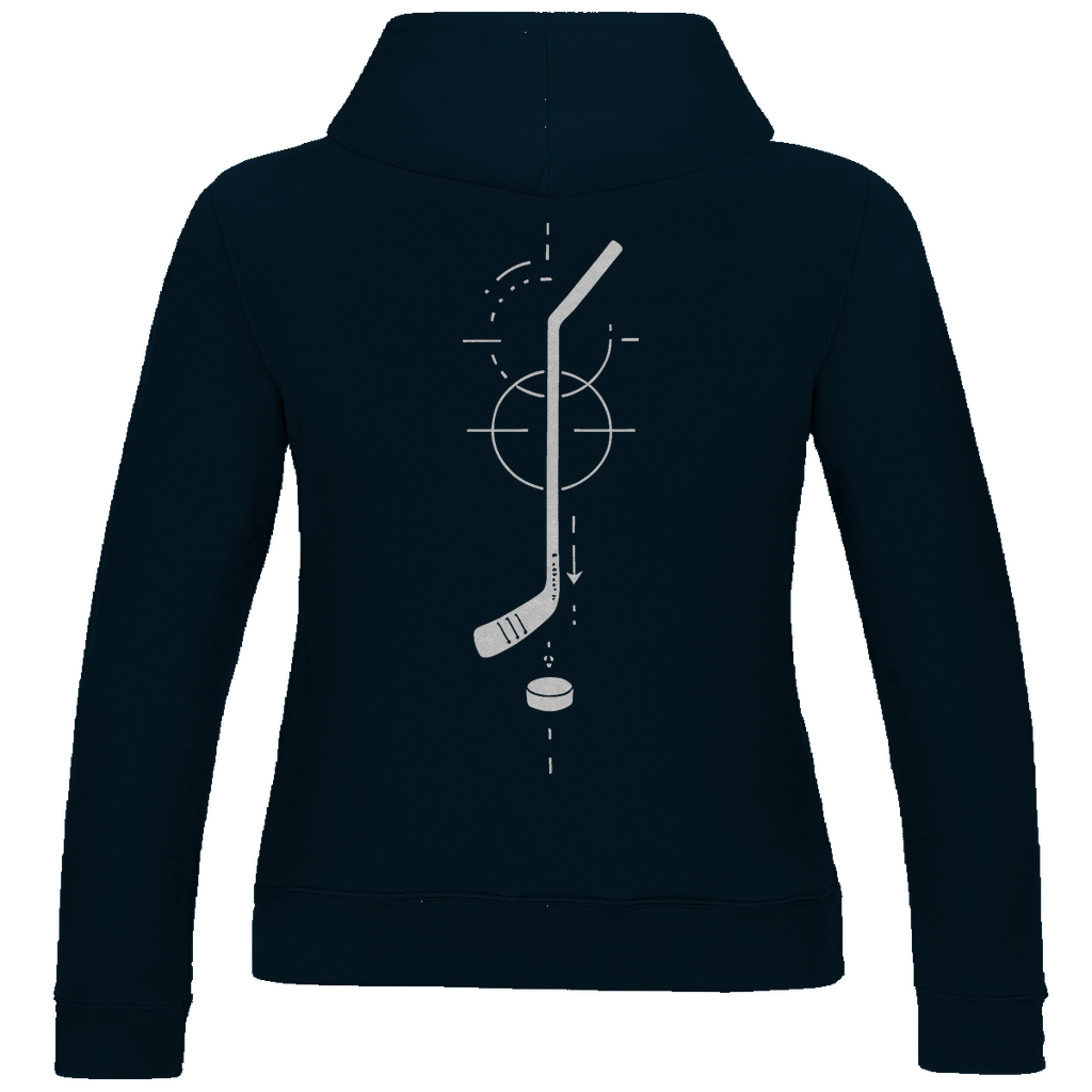 Ladies Hoodie HOCKEYSTICK MODERN (back)