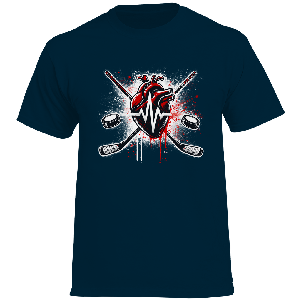 T-Shirt HOCKEY HEARTBEAT
