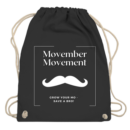 Turnbeutel MOVEMBER MOVEMENT