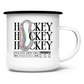 Emaille Tasse HOCKEY MODERN