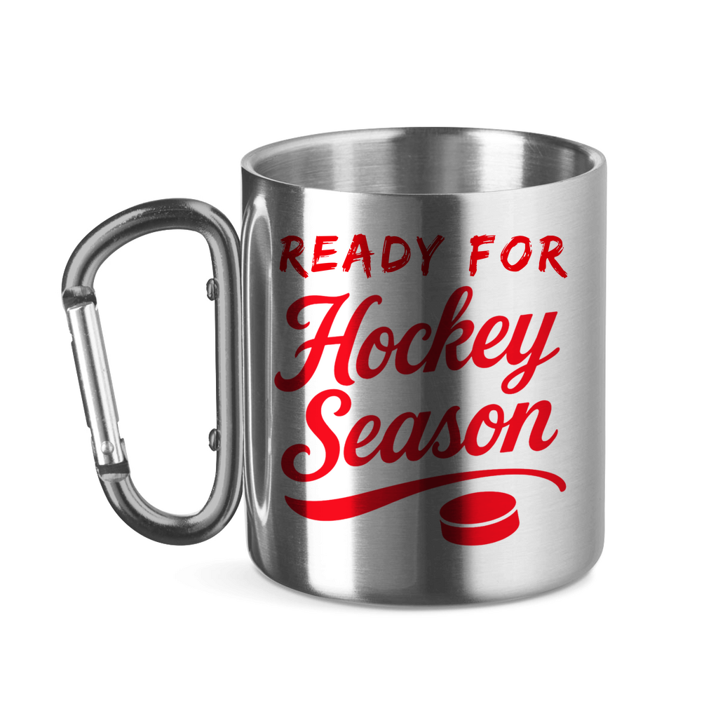 Edelstahltasse READY FOR HOCKEY SEASON