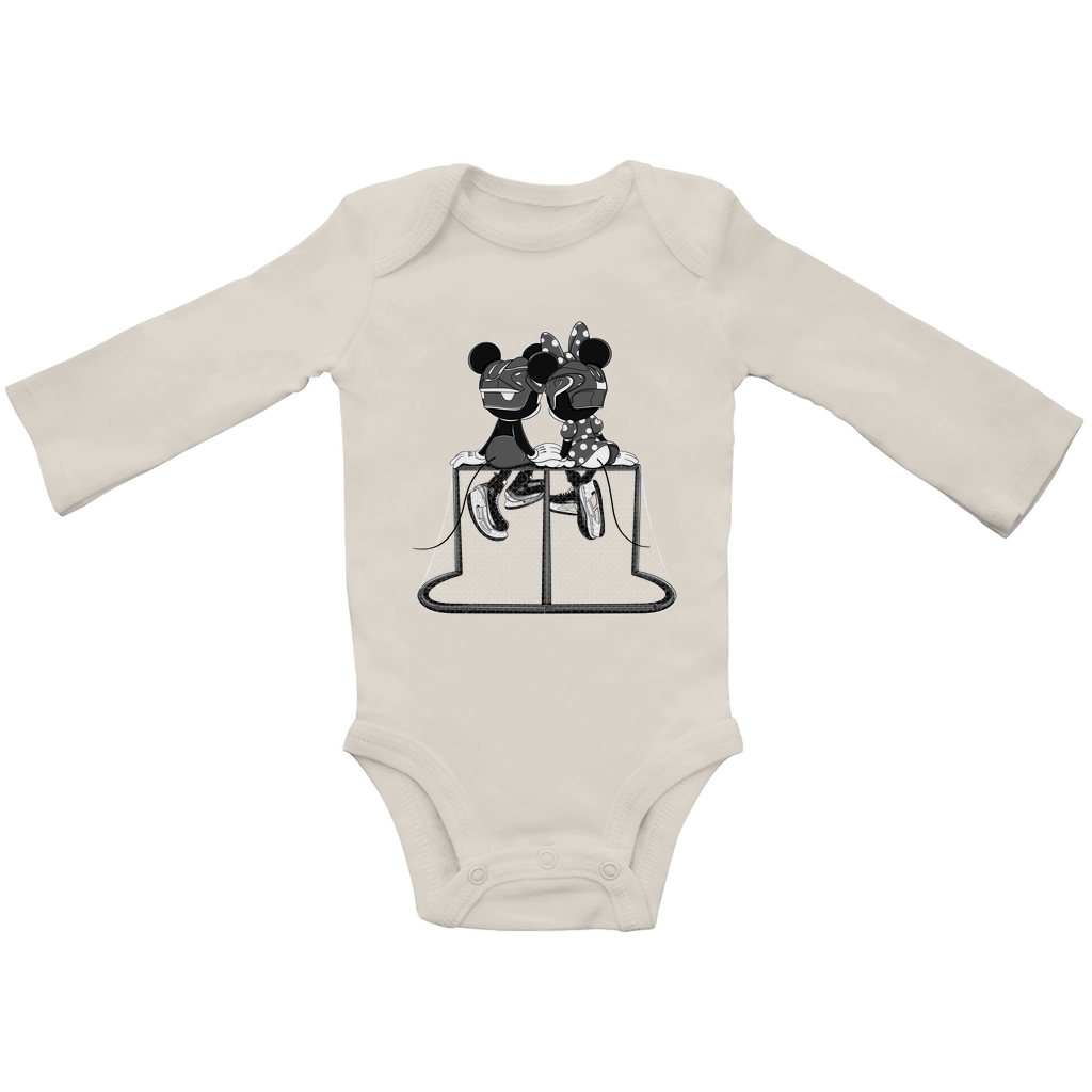 Babybody Langarm  Langarm MOUSE COUPLE