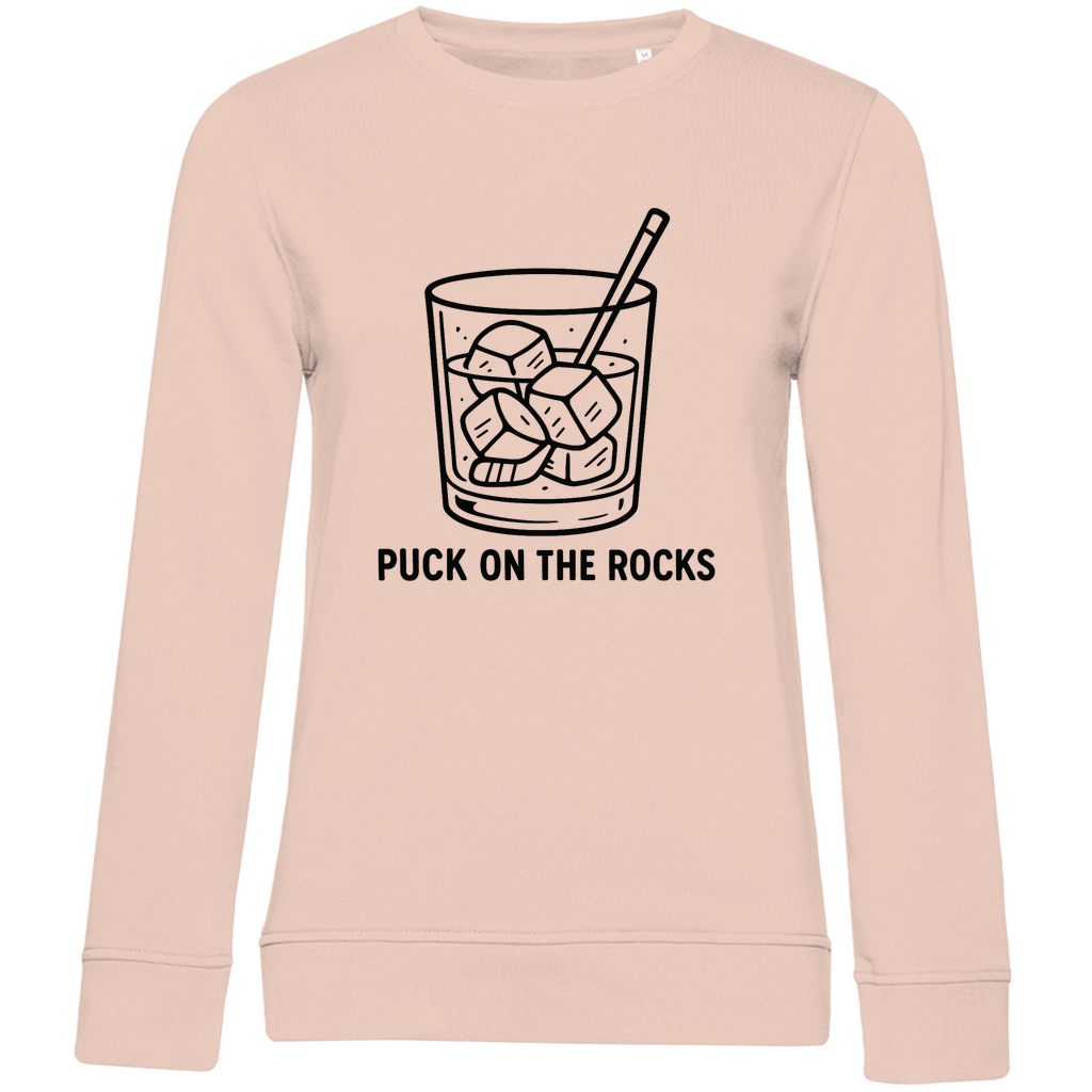 Ladies Sweatshirt PUCK ON THE ROCKS