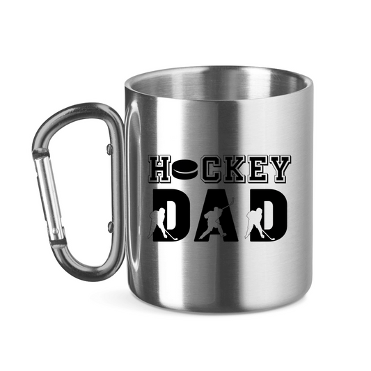 Edelstahltasse HOCKEYDAD SPIELER