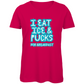 Ladies T-Shirt ICE & PUCKS FOR BREAKFAST