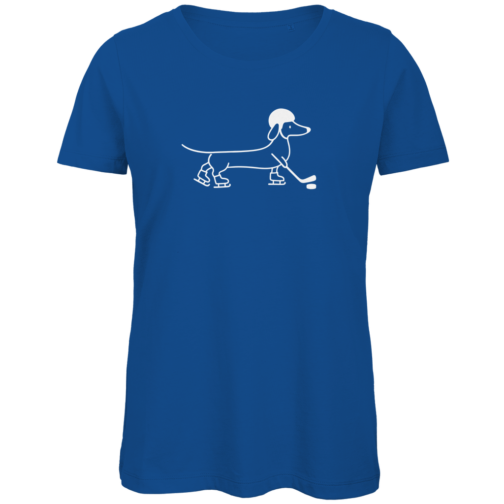 Ladies T-Shirt HOCKEY DACKEL