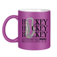 Glitzertasse HOCKEY MODERN